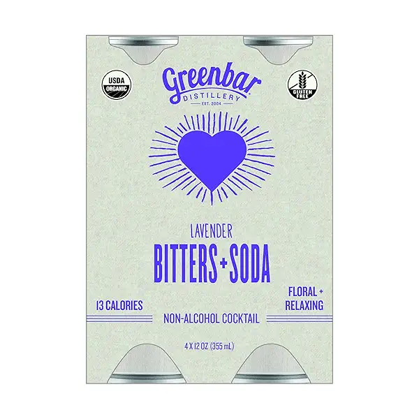 Lavender Bitters + Soda 4pk, 12 oz 9